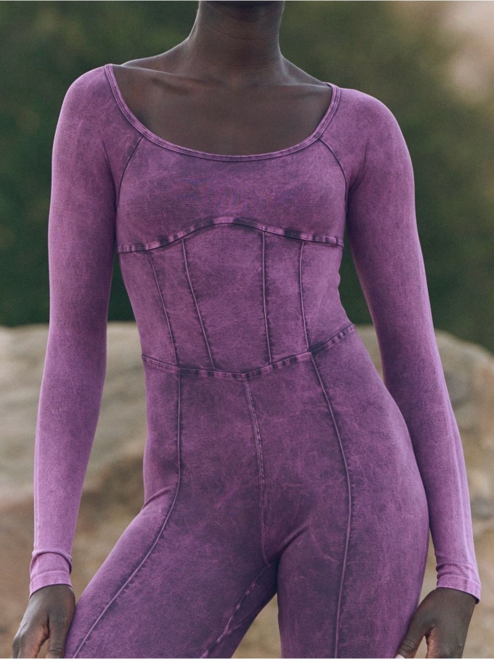 **SOLD OUT** NWT FP Movement Good Karma Corset Long Sleeve Onesie